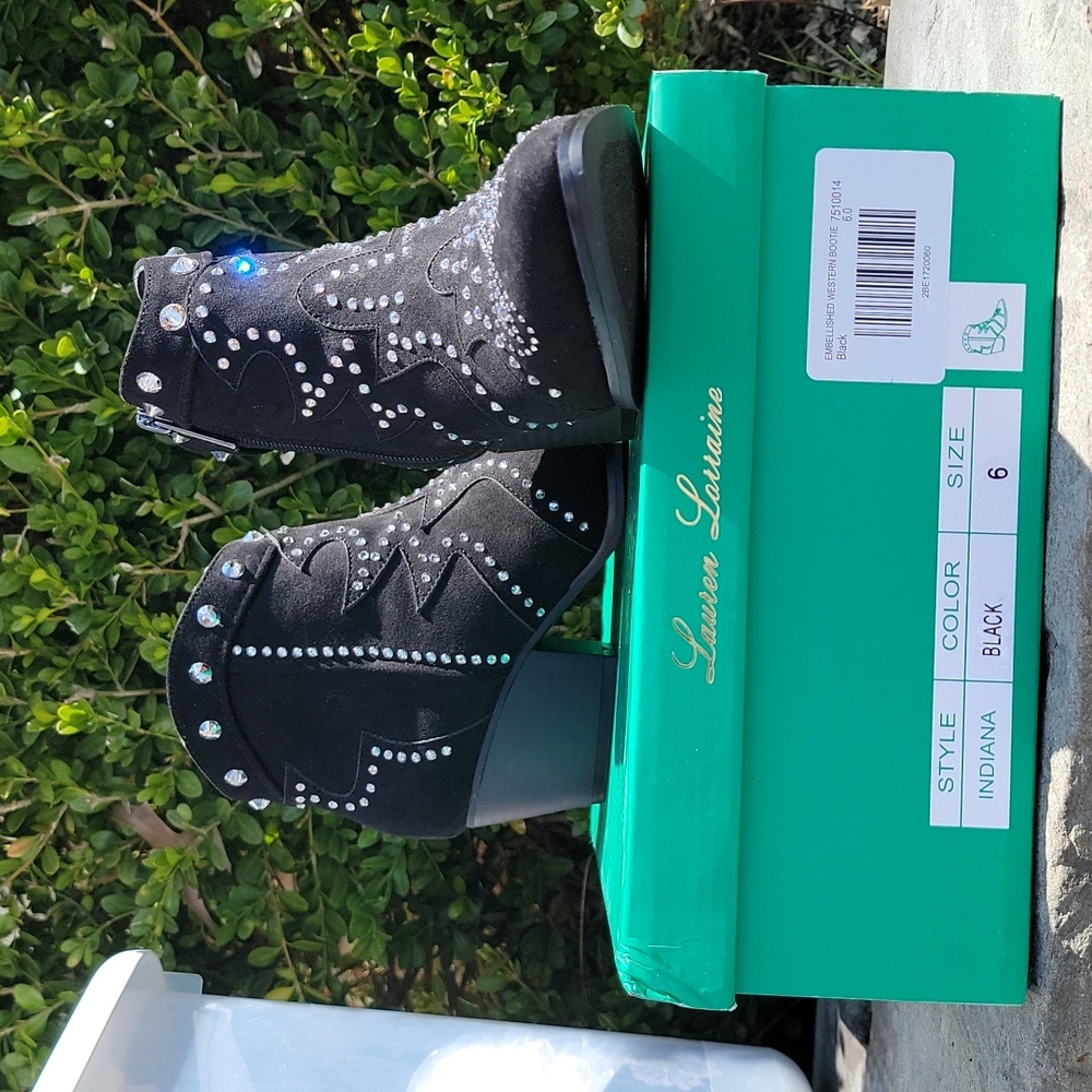 Sparkly booties